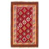 Tapis Kilim en laine persane tissé à la main à Fars Traditionnel Babak