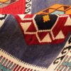 Tapis Kilim en laine persane tissé à la main à Fars Traditionnel Doman