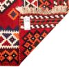 Tapis Kilim en laine persane tissé à la main en Fars Traditionnel Dorna