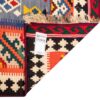 Tapis Kilim en laine persane tissé à la main en Fars Traditionnel Nazli