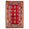 Tapis Kilim en laine persane tissé à la main en Fars Traditionnel Nazli