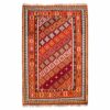 Tapis Kilim en laine persane tissé à la main à Fars Traditionnel Shahin