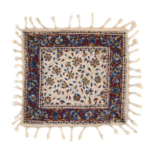 Nappe iranienne : Tapisserie traditionnelle de Kalamkari d’Isfahan