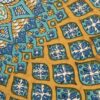Nappe iranienne : Tapisserie traditionnelle de Kalamkari d'Isfahan Borna
