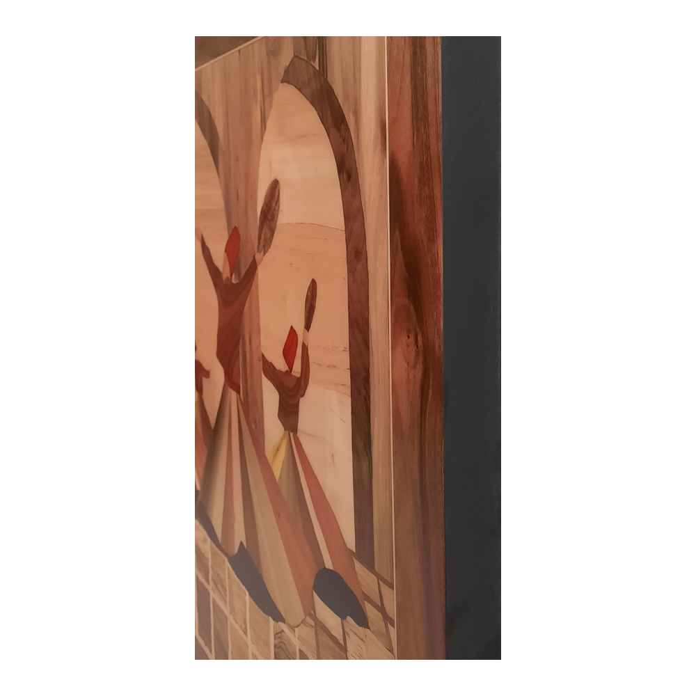 Art en Marqueterie de Bois – Danse Sama