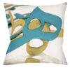 Housse de coussin en velours persan - Design Calligraphie Heh (Set de 2)