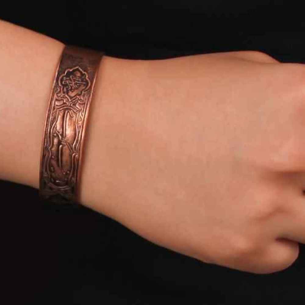 Bracelet en cuivre islamique Ya Zainab e Kubra