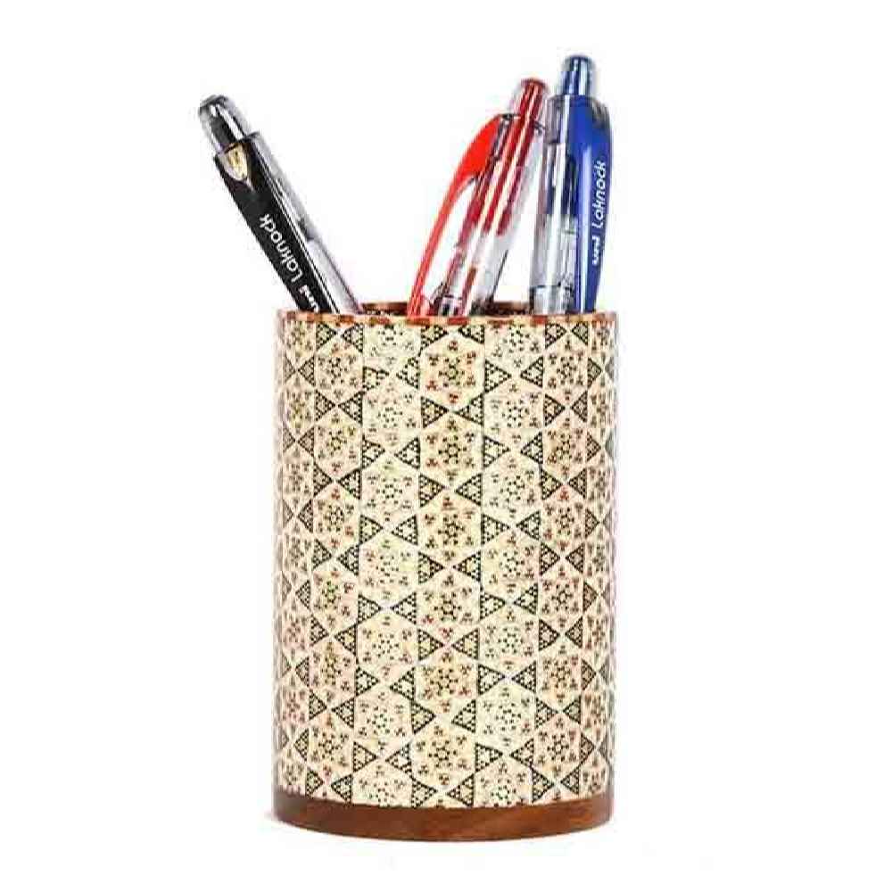 Organisateur de Bureau Raffiné – Travail du Bois Sepehr Khatamkari