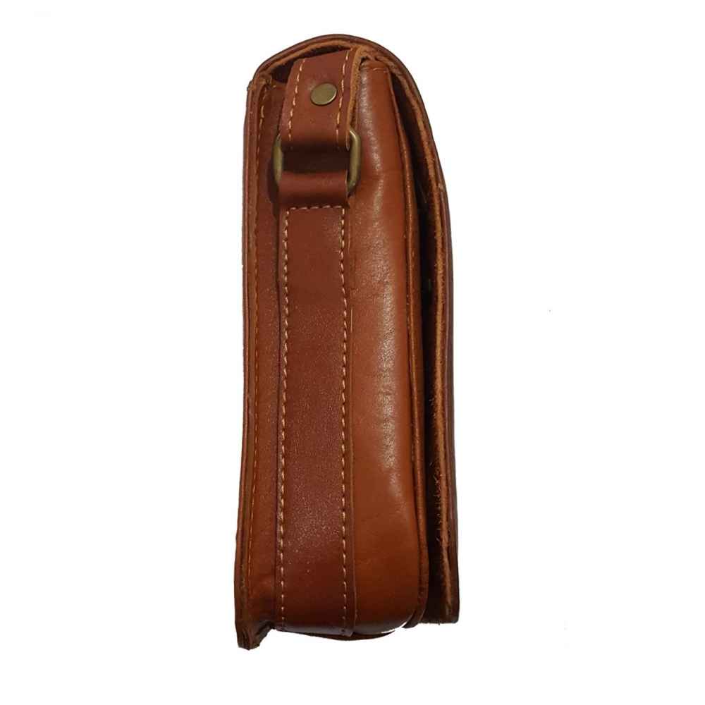 Sac Bandoulière en Cuir Luxueux Fait Main – Édition Ahoora