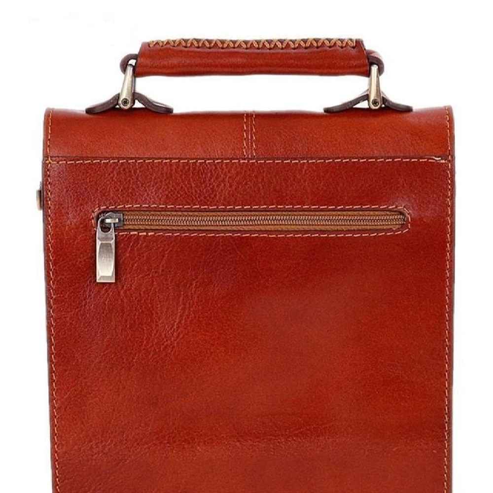 Sac Messenger en Cuir Luxueux – Modèle Arvin Fait Main