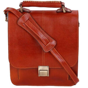 Sac Messenger en Cuir Luxueux – Modèle Arvin Fait Main