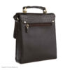 Sac Messenger en Cuir Luxueux - Modèle Croco Fait Main
