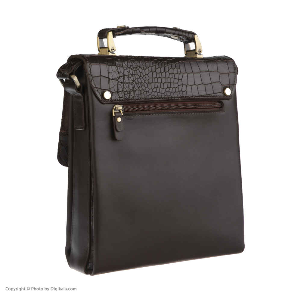 Sac Messenger en Cuir Luxueux – Modèle Croco Fait Main