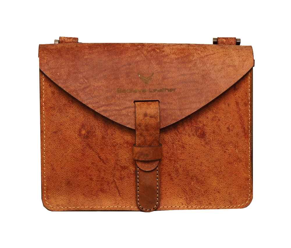 Sac Bandoulière en Cuir Luxueux Fait Main - Édition Hosna