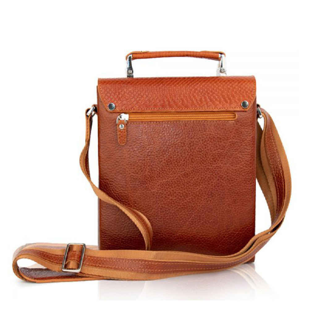 Sac Messenger en Cuir Luxueux – Modèle Nahal Fait Main