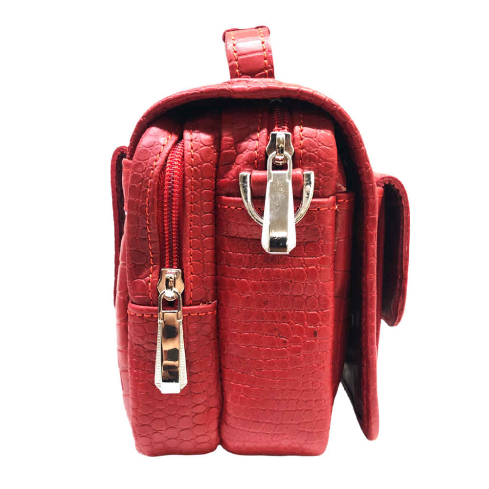 Sac Messenger en Cuir Luxueux – Modèle Sorkh Fait Main