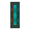 Couverture en velours Élegance Persane Turquoise Yalda