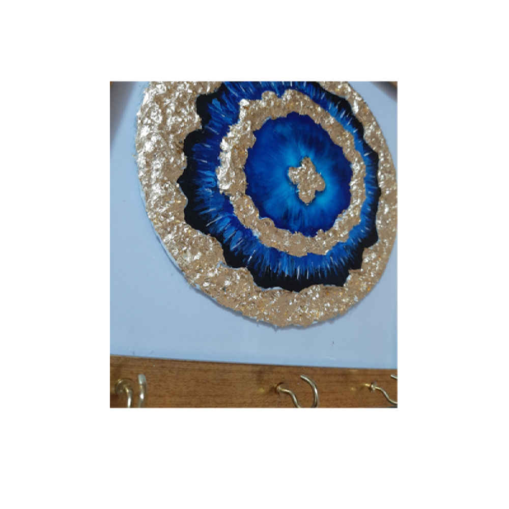 Porte-clés mural décoratif avec design Cheshm Nazar F78