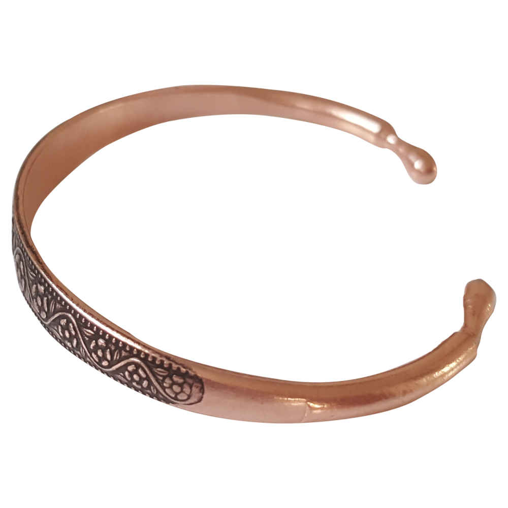 Bracelet en cuivre persan – Floral