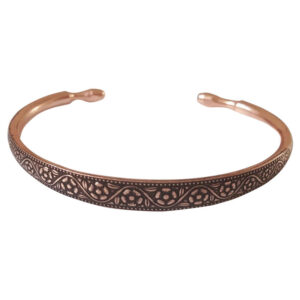 Bracelet en cuivre persan – Floral