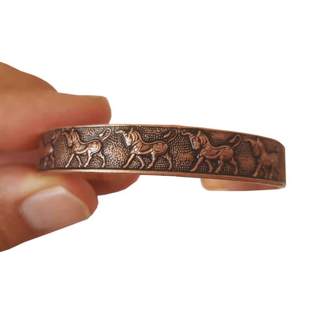 Bracelet en cuivre persan – Cheval