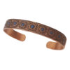 Bracelet en cuivre persan - Fleur de lotus
