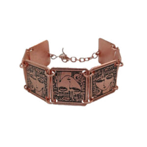 Bracelet en cuivre persan – Rokh