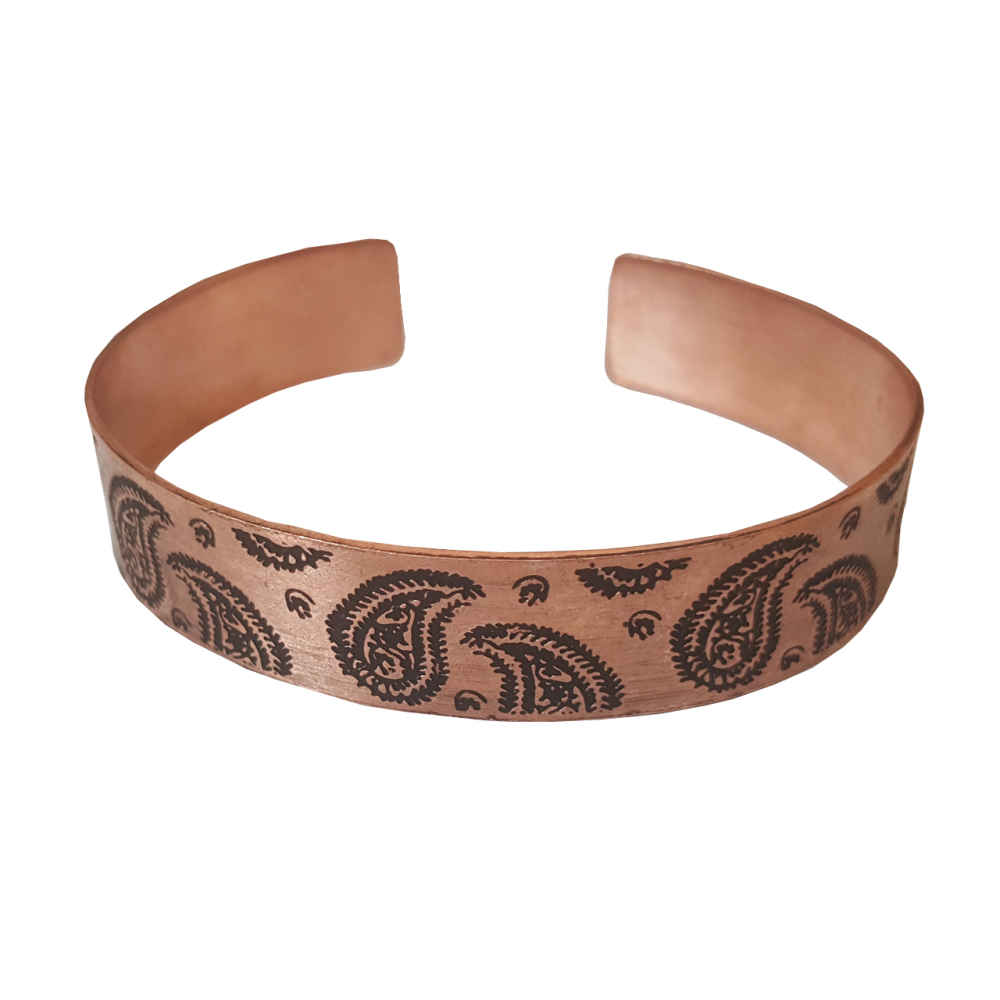 Bracelet en cuivre persan Affirmation - Termeh