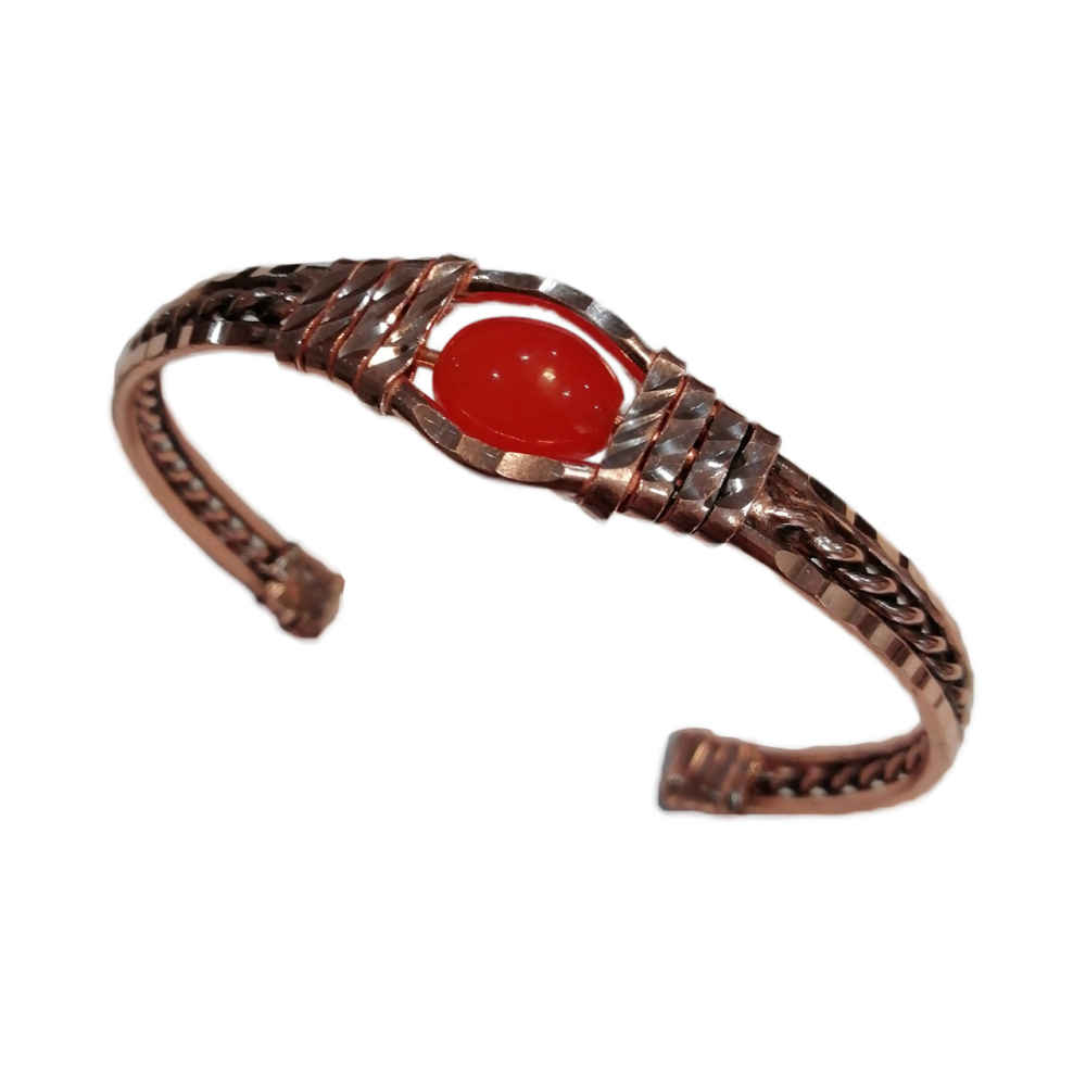 Bracelet en cuivre – Design Affirmation Zivar