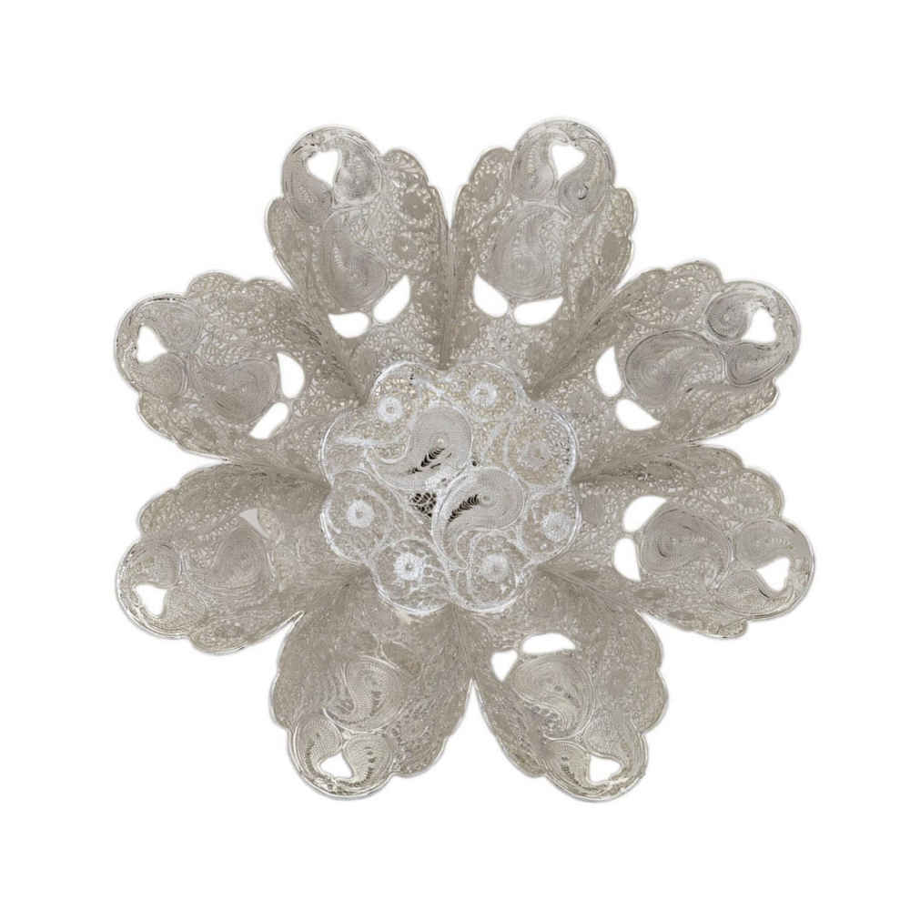 Bol Décoratif Persan en Filigrane – Travail Artisanal Traditionnel Taban