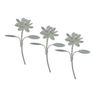 Fleurs en argent filigrane persan modèle Malilehkari