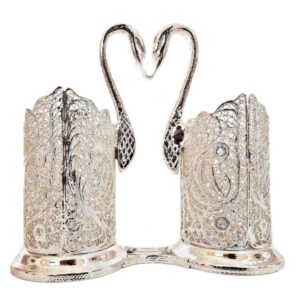 Porte-cuillère en argent filigrane persan modèle Javan