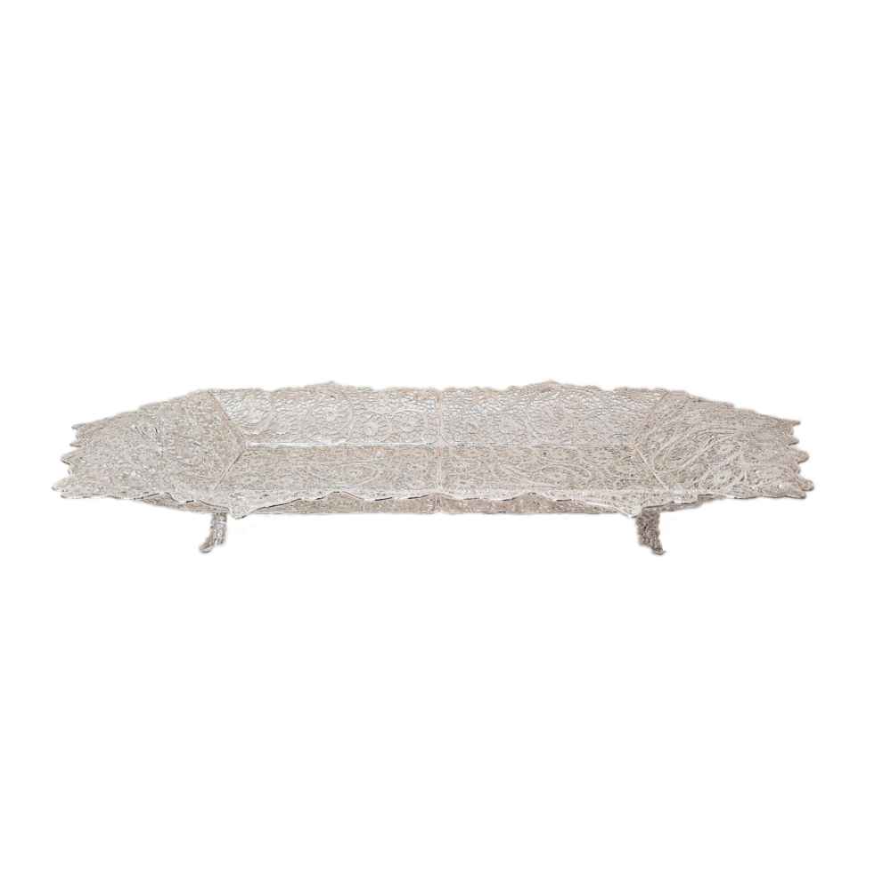 Plat en argent filigrane persan modèle Tiam