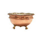 Bol de table en cuivre martelé traditionnellement – Artin