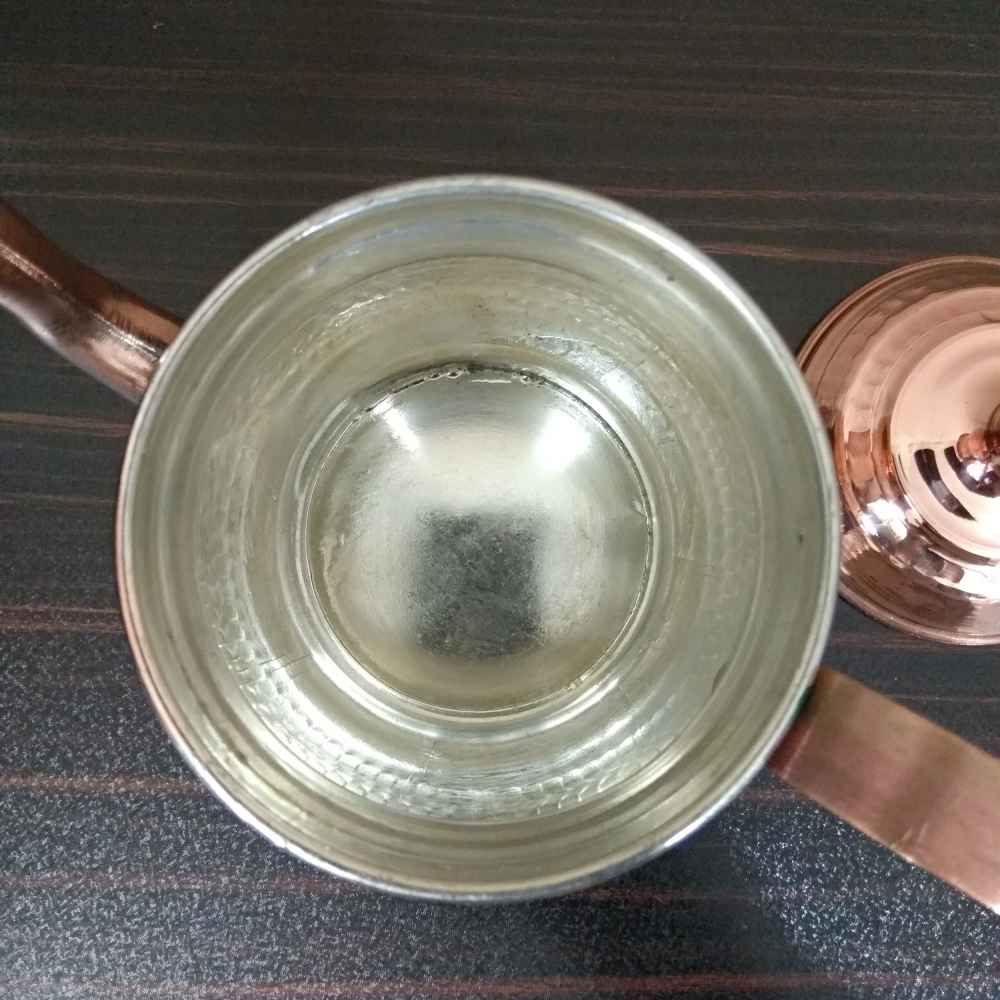 Théière persane en cuivre faite main et martelée Tanin