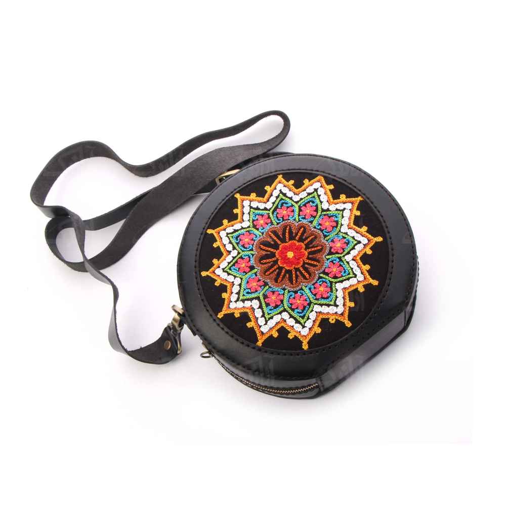 Sac Bandoulière Cuir Perse de Luxe – Rashti Doozi