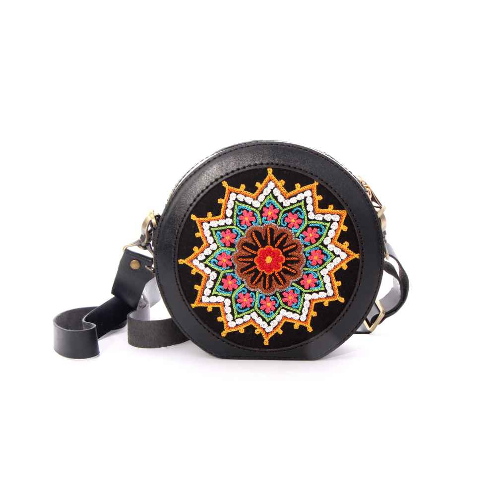 Sac Bandoulière Cuir Perse de Luxe - Rashti Doozi