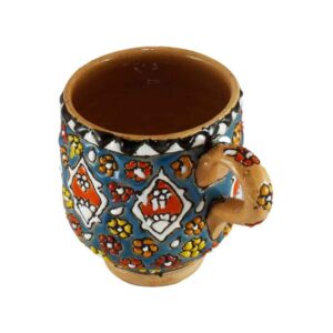 Tasse en céramique artistique – Émaillée à la main, modèle Atlas
