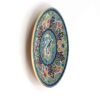 Assiette Décorative en Céramique Peinte à la Main avec Émail Persan Minakari Paisley