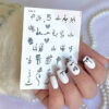Autocollants pour Ongles Persans - Style Hich