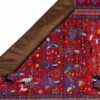 Couverture en velours Élegance Persane Rouge Bazm Bahram