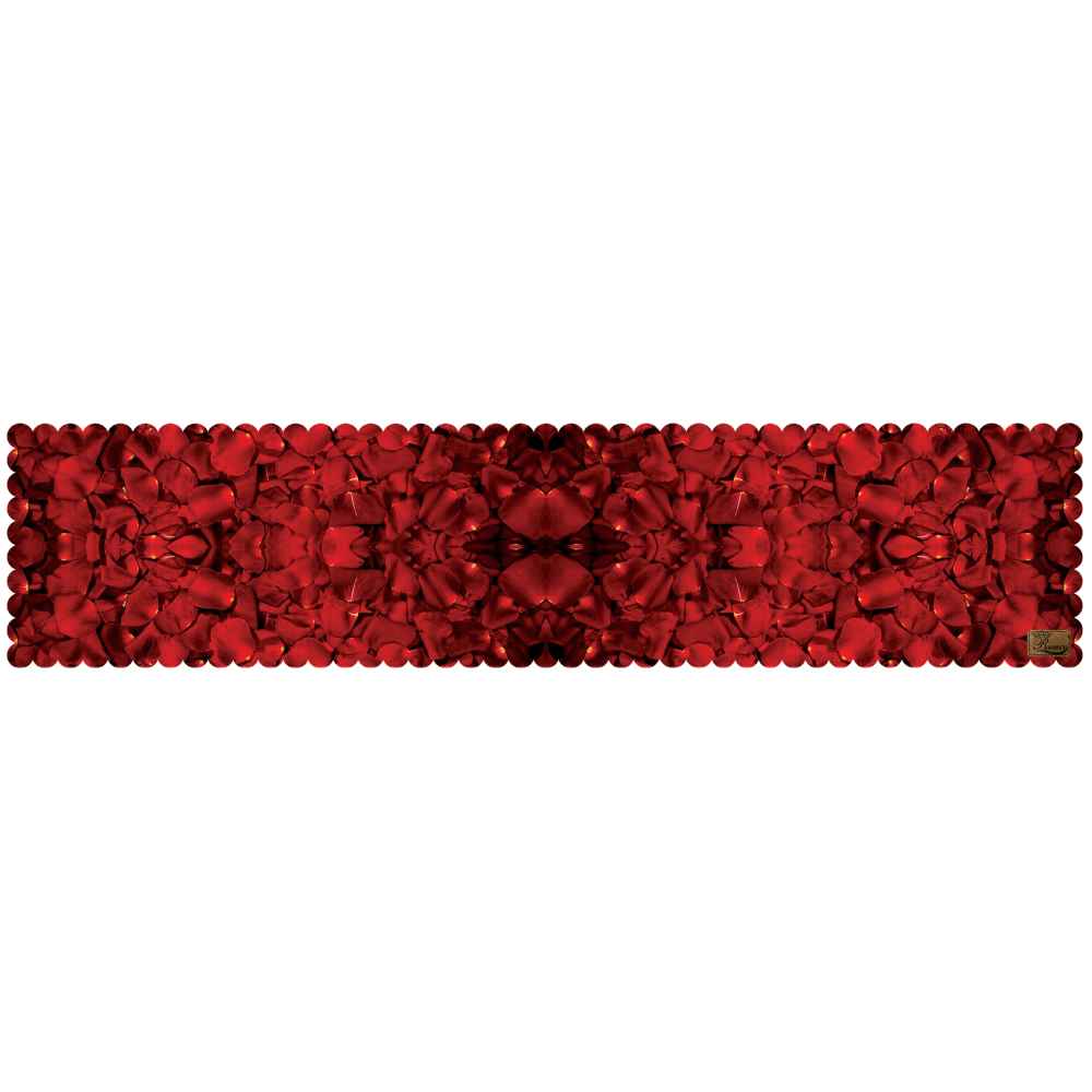 Couverture en velours Élegance Persane Rouge Saltanati