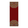 Couverture en velours Élegance Persane Rouge Shams II