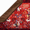 Couverture en velours Élegance Persane Rouge Shekargah II