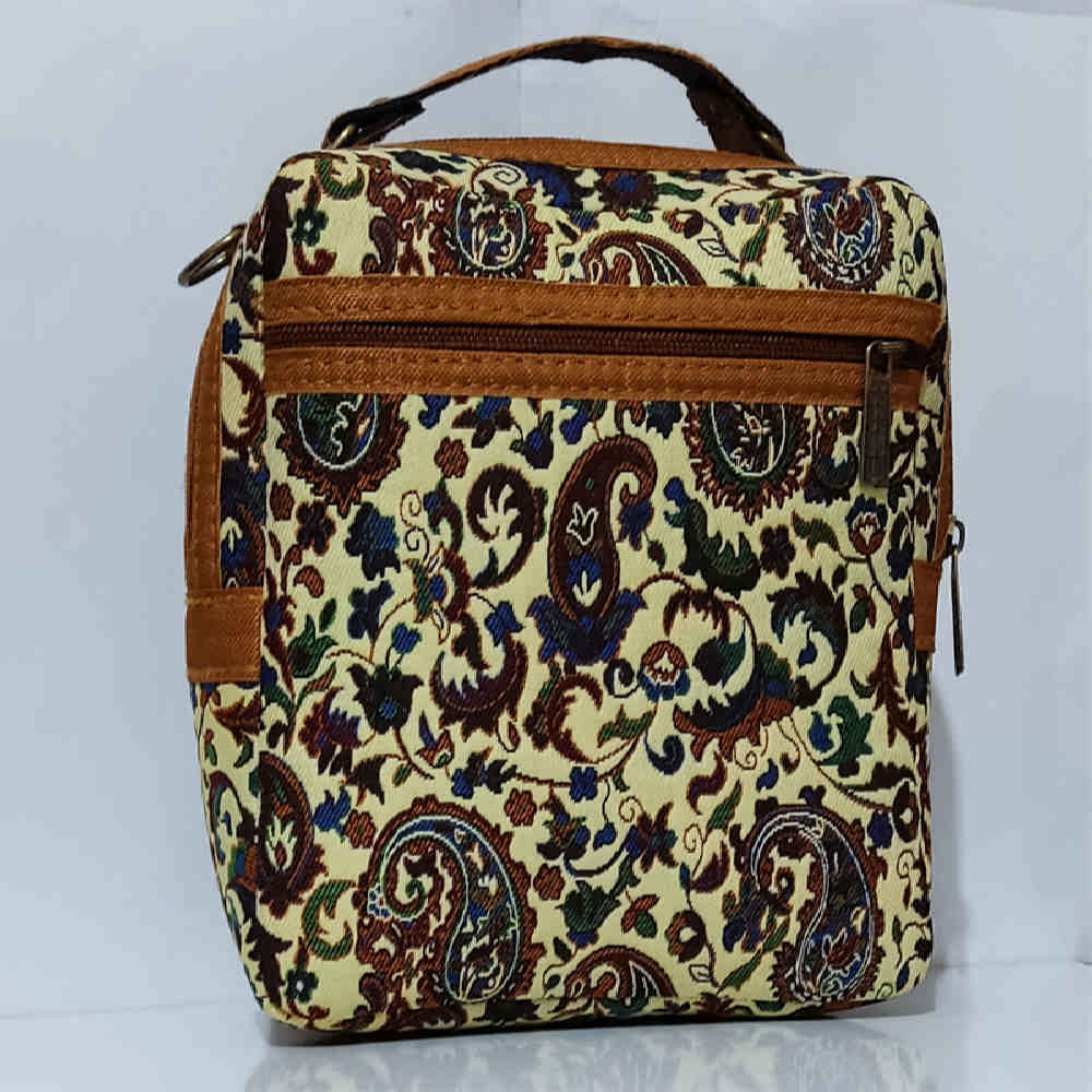 Sac Bandoulière Boho Termeh avec Design Persan – Dina