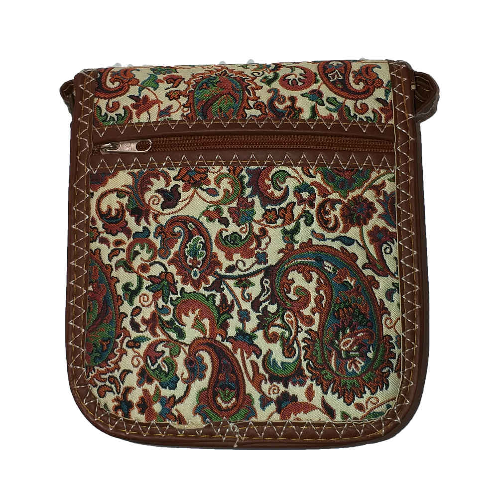 Sac Bandoulière Termeh Persan avec Design Bohème – Donya