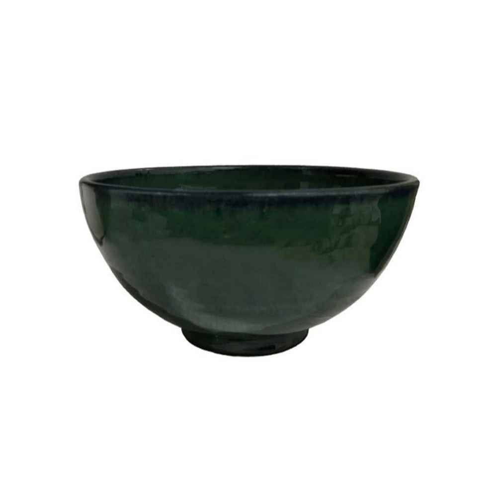 Bol Dizi en Poterie – Pour Abgoosht, Yaourts, Soupes et Nouilles | Vert (Ensemble de 6)