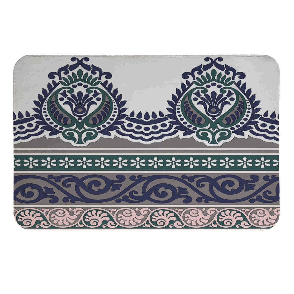 Set de 4 sets de table en velours Sous l'assiette – Modèle Afshin