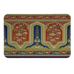 Set de 4 sets de table en velours Sous l’assiette – Modèle Narenj