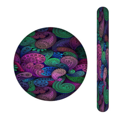 Lime à Ongles Métallique et Set de Miroir avec Motif Inspiré de la Perse – Motif Sahar